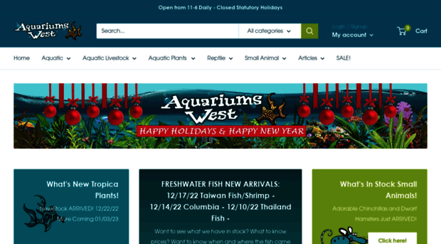 aquariumswest.com