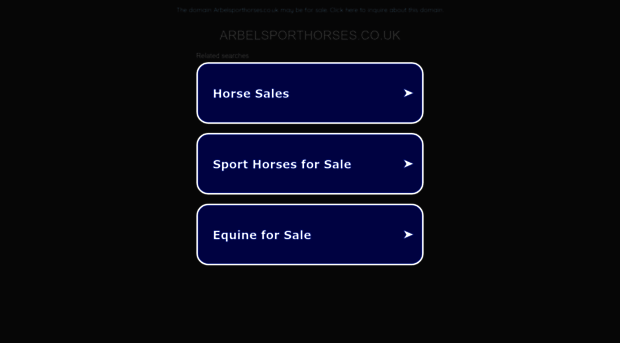 arbelsporthorses.co.uk