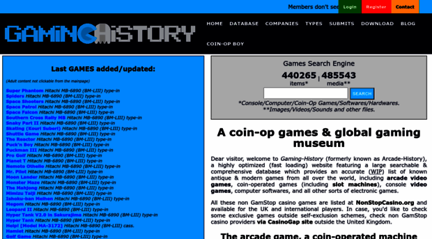 arcade-history.com