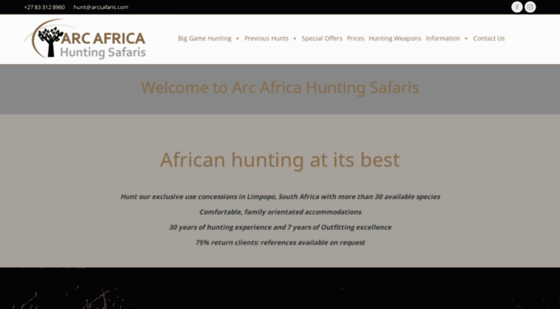 arcafricahuntingsafaris.co.za