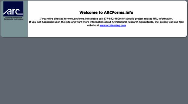 arcforms.info