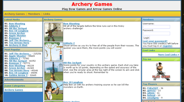 archery-games.org