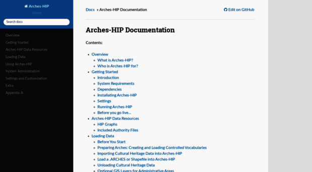 arches-hip.readthedocs.org