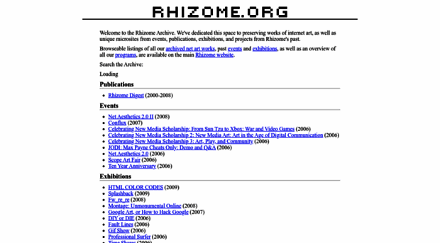 archive.rhizome.org