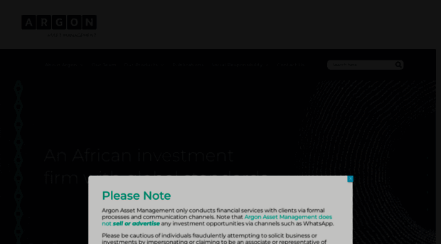 argonassetmanagement.co.za