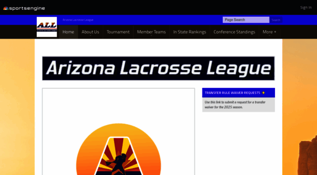 arizonalacrosseleague.com