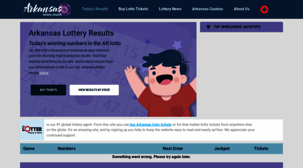 arkansaslotteryresults.org