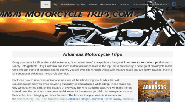 arkansasmotorcycletrips.com