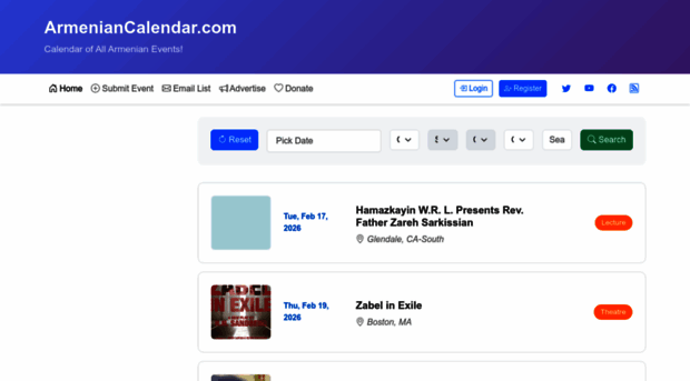 armeniancalendar.com