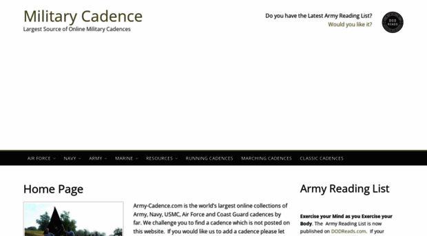 army-cadence.com