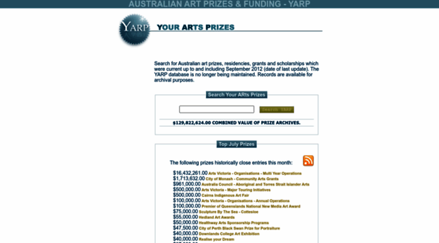 artprizedatabase.com.au