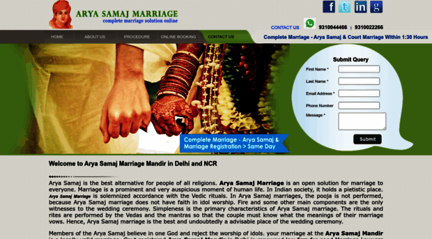aryasamajmarriage.info