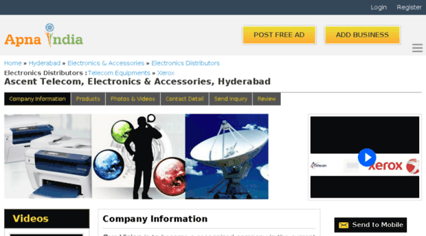 ascenttelecom-hyderabad.apnaindia.com
