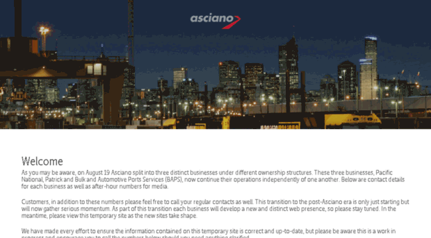 asciano.com.au