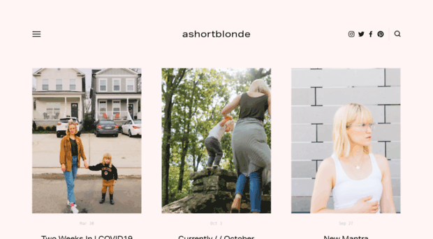ashortblonde.com