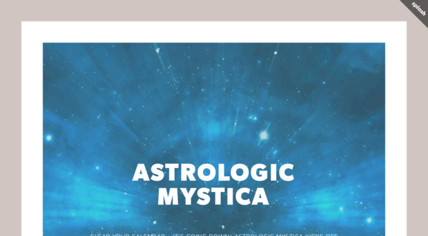 astrologicmystica.splashthat.com