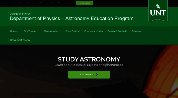 astronomy.unt.edu