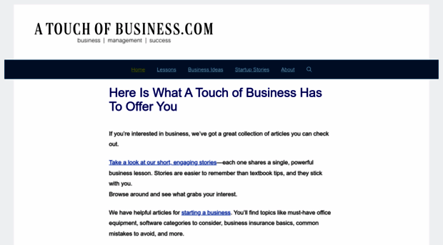 atouchofbusiness.com