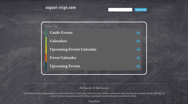 august-reign.com