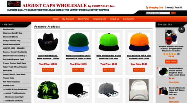 augustcaps.com