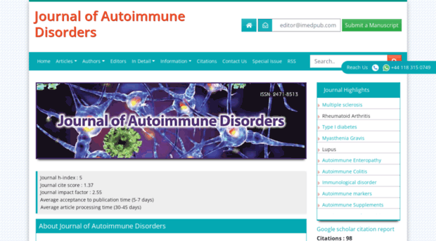 autoimmunediseases.imedpub.com