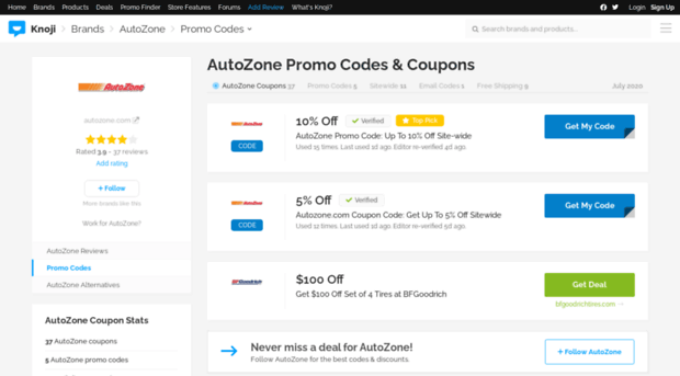 autozone.bluepromocode.com