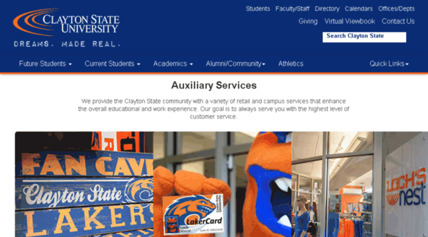 auxiliaries.clayton.edu