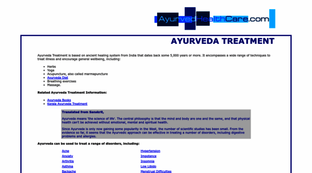 ayurvedhealthcare.com