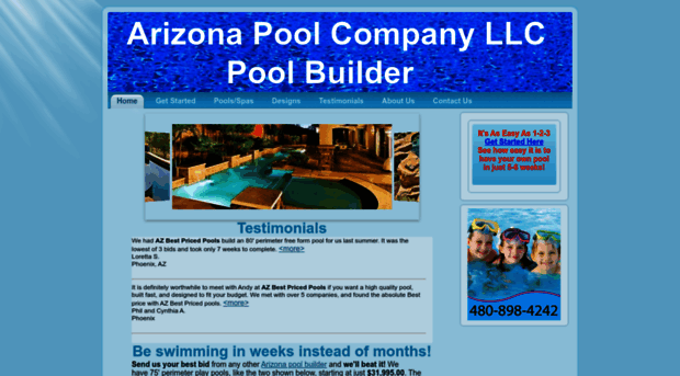 azbestpricedpools.com