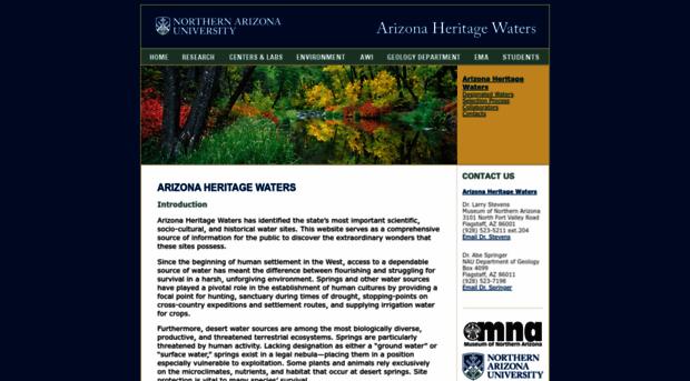 azheritagewaters.nau.edu