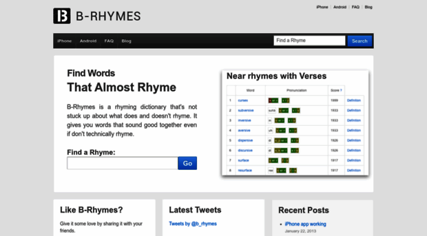 b-rhymes.com