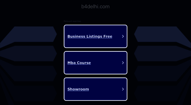 b4delhi.com