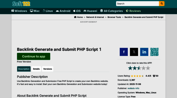 backlink-generate-and-submit-php-script.soft112.com