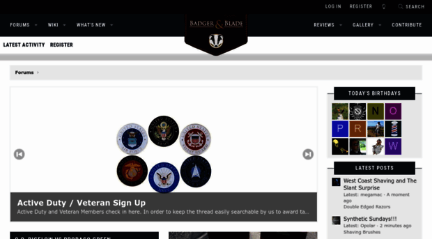 badgerandblade.com