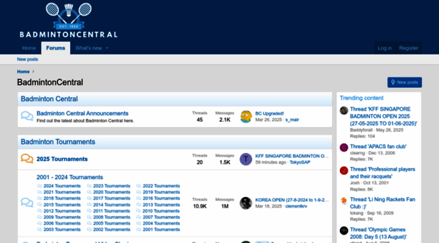 badmintoncentral.com
