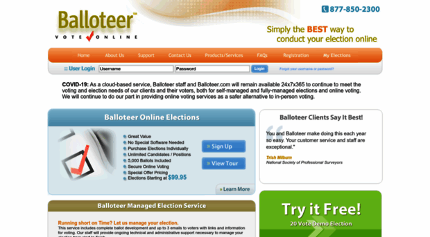 balloteer.com