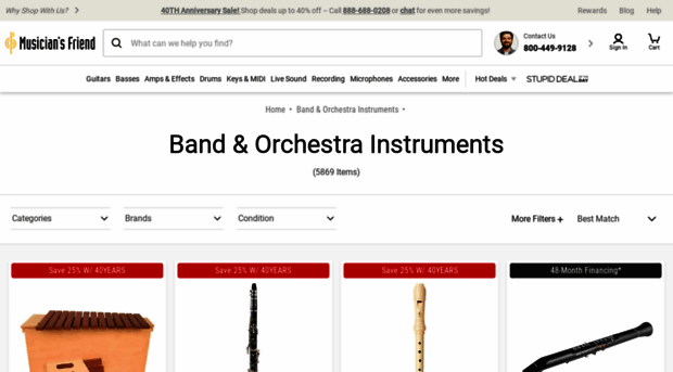band-orchestra.musiciansfriend.com