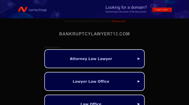 bankruptcylawyer713.com