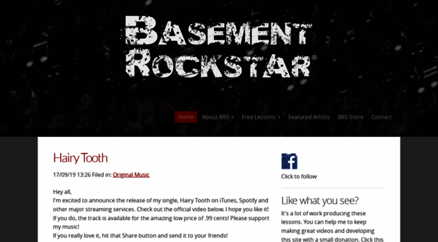 basementrockstar.com