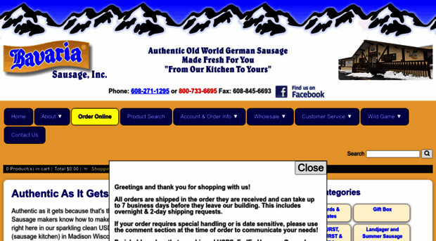 bavariasausage.com