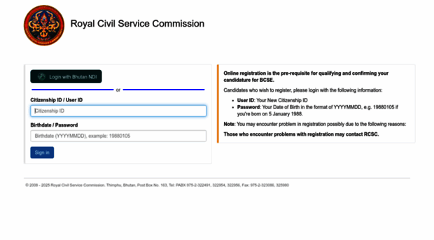 bcse.rcsc.gov.bt
