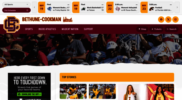 bcuathletics.com