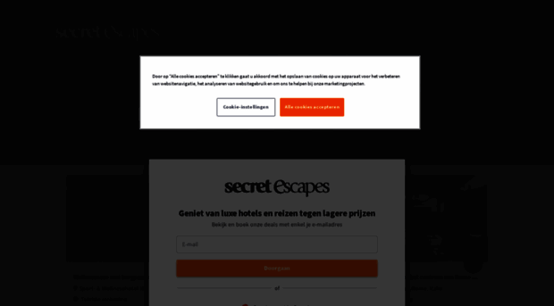 be.secretescapes.com