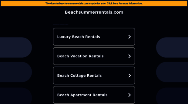 beachsummerrentals.com