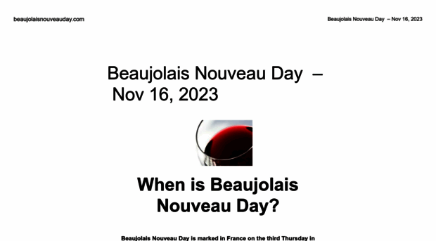 beaujolaisnouveauday.com