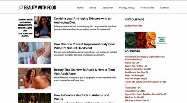 beautywithfood.com