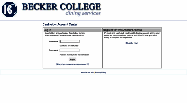 becker.campuscardcenter.com