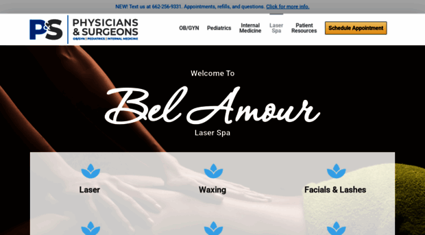 belamourlaserspa.pandsclinic.com