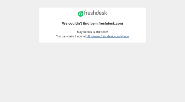 bem.freshdesk.com