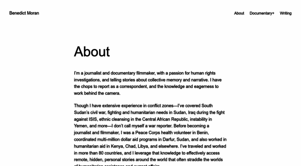 benedictmoran.com